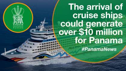 The arrival of cruise ships could generate over $10 million for Panama